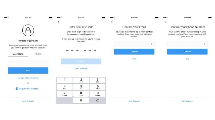 Novo recurso do Instagram para recuperar conta - Divulgação/Instagram - Divulgação/Instagram