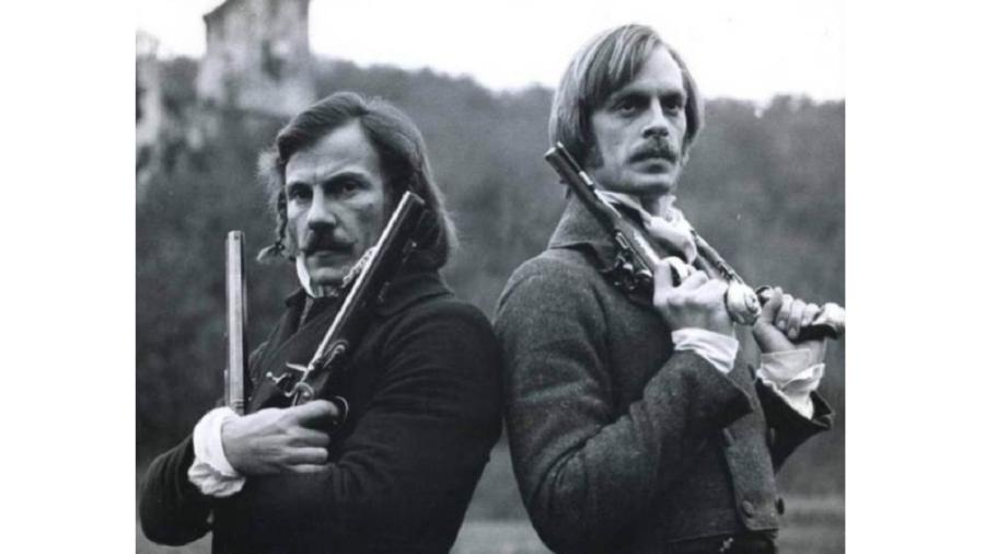 Harvey Keitel e Keith Carradine no filme "Os Duelistas", de Ridley Scott. Para cada um deles, a única coisa que importava era vencer o outro  - Divulgação