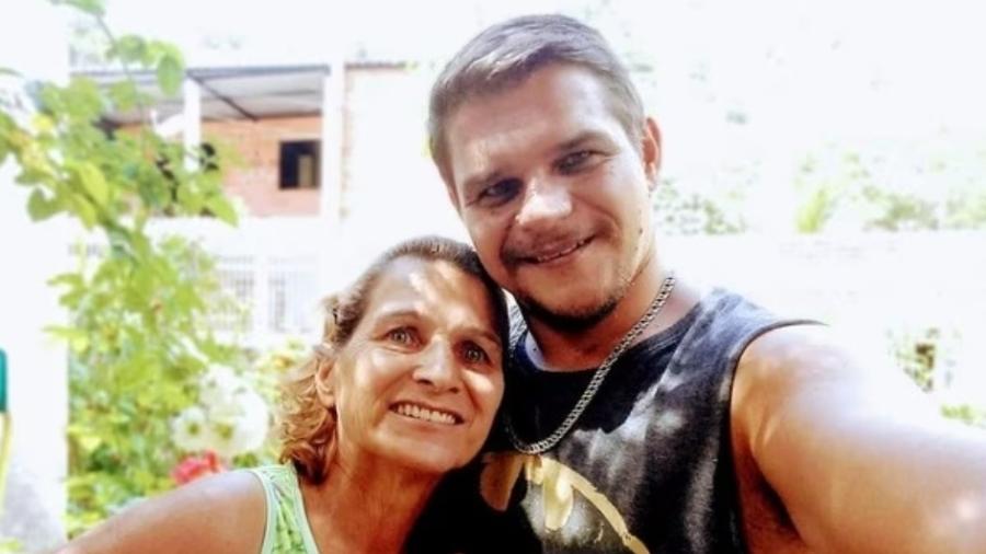 20.fev.2022 - Aguida Dias Cesconetto, de 63 anos, e Augusto Cesconetto, de 41 anos - mãe e filho - morreram eletrocutados em uma cerca elétrica em Afonso Cláudio (ES) - Arquivo pessoal/Redes sociais
