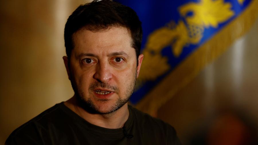 Presidente da Ucrânia, Volodymyr Zelensky - Umit Bektas/Reuters