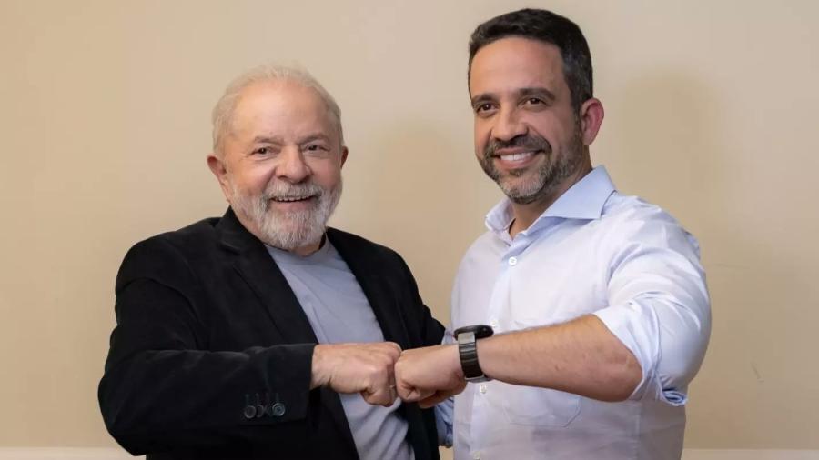 Deputado estadual, Paulo Dantas (MDB) visitou Lula e será candidato em Alagoas - Reprodução/Twitter