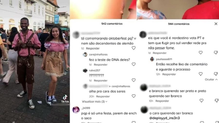 Servidor público Márcio Souza Correa, 44, e enteada Penélope, 12, foram atacados após gravarem vídeo para as redes sociais - TikTok/reprodução