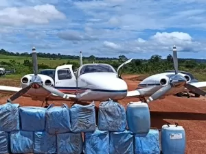 Como aviões são usados pelo tráfico para transportar cocaína?