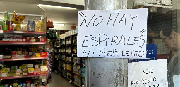 Buenos Aires suffers from a shortage of insect repellent;  Import stores from Brazil