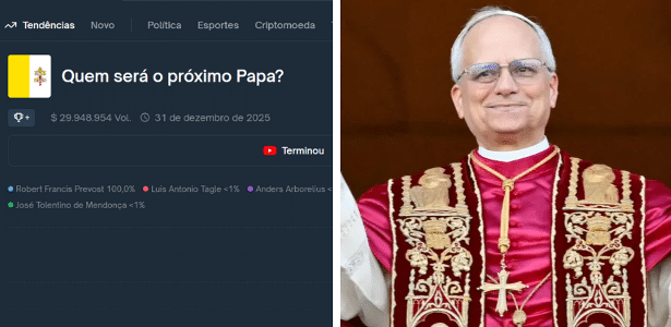 Na bet do papa, apenas 1% das apostas acertaram a escolha do novo pontífice