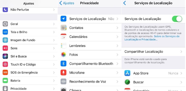 iPhone não dura o dia todo? Veja 12 dicas para otimizar a bateria no iOS 11 - Localização - Reprodução - Reprodução