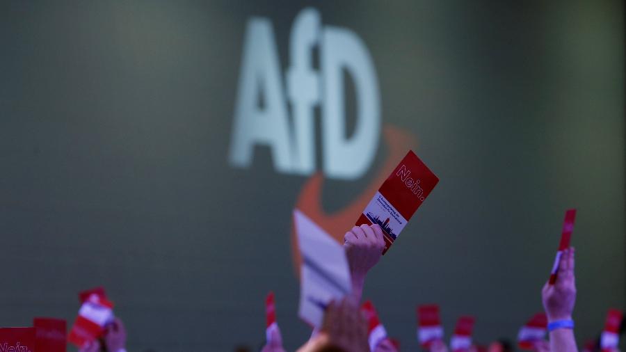 30.jun.2018 - Congresso do partido Alternativa para a Alemanha (AfD), em Augsburgo - Michaela Rehle/Reuters