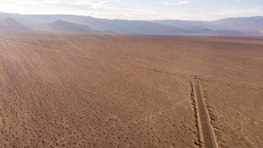 Área 51 fica no deserto do Estado norte-americano de Nevada - Getty