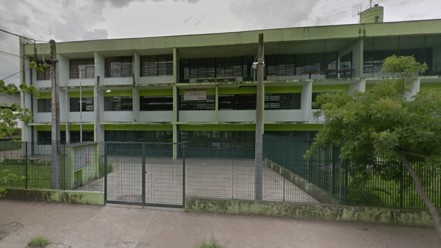 Escola Municipal de Ensino Fundamental (EMEF) Dama Entre Rios Verdes, no Itaim Paulista, zona leste de São Paulo - Reprodução/Google Maps