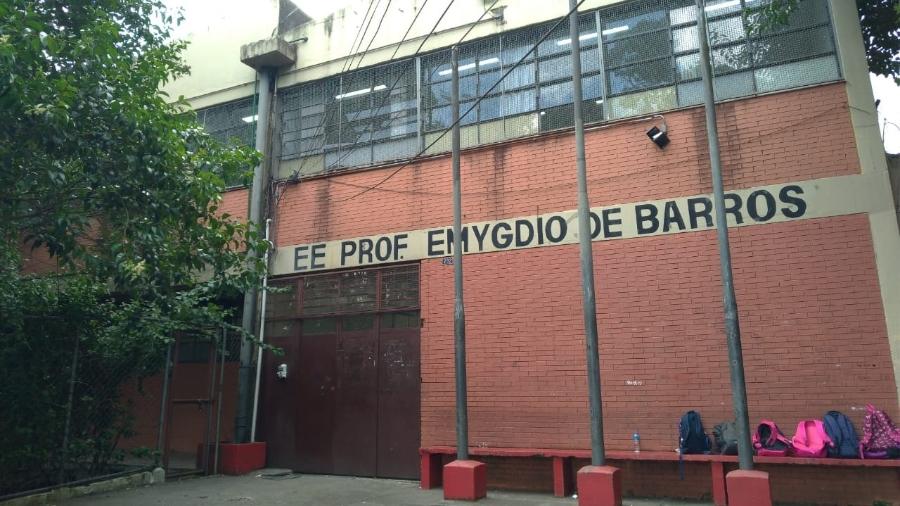 Escola estadual Emygdio de Barros, na zona oeste, onde PMs agrediram estudantes - Carolina Marins / UOL