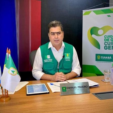 Emanuel Pinheiro (MDB), prefeito de Cuiabá - Divulgação