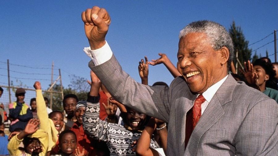 A eleição de Nelson Mandela, em 1994, significou o fim da discriminação racial legalizada - Corbis