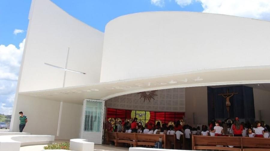A escola Recanto do Espírito Santo fica em Itaúna, no interior de Minas Gerais - Reprodução/Instagram