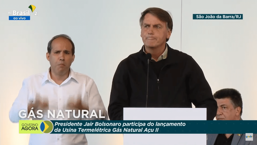 Bolsonaro voltou a defender sua relação com o centrão: "Querem que vá procurar a "esquerdalha"?" - Reprodução/YouTube