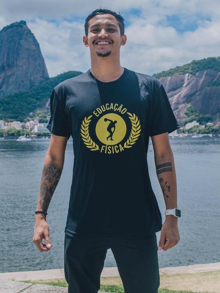 Luis Felipe Alves do Nascimento, de 27 anos, que morreu após ser baleado na Praia do Flamengo - Reprodução/Instagram/@luisalves.personal