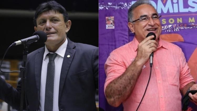 der Mauro e Edmilson Rodrigues, pr-candidatos em Belm