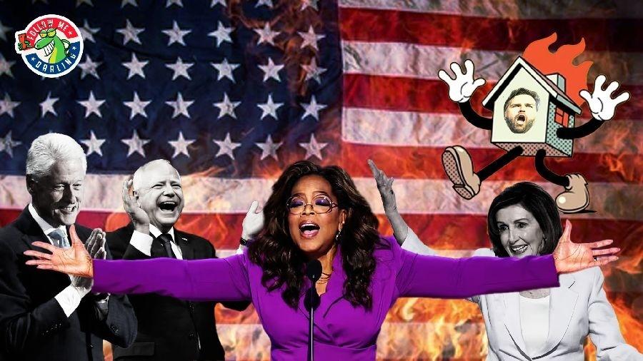 Oprah dominou convenção do Partido Democrata