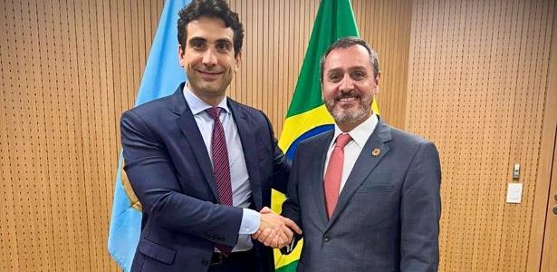 PF posta foto de encontro entre Gabriel Galípolo, do BC, e Andrei Rodrigues