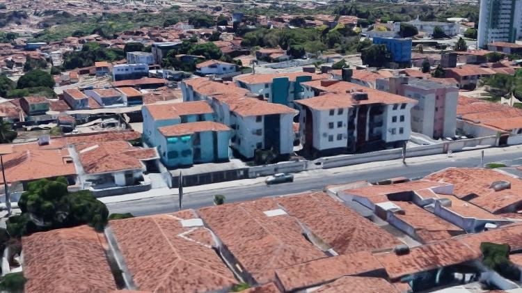 Região onde ficava o Condomínio Espanha, em Maceió: prédios foram demolidos