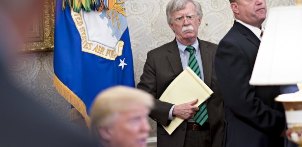 Conselheiro de segurança nacional de Trump, John Bolton, compara situação da Coreia do Norte com a da Líbia - Getty Images