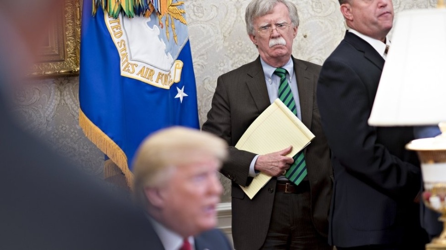 John Bolton, então conselheiro de segurança nacional do governo de Donald Trump - Getty Images