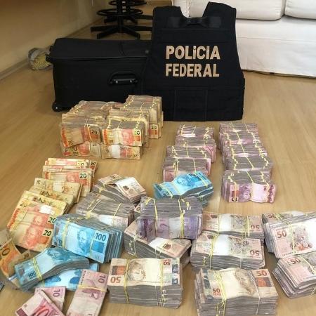 Apreensão da PF aconteceu durante Operação Dinheiro Vivo, em SP - Divulgação/Polícia Federal