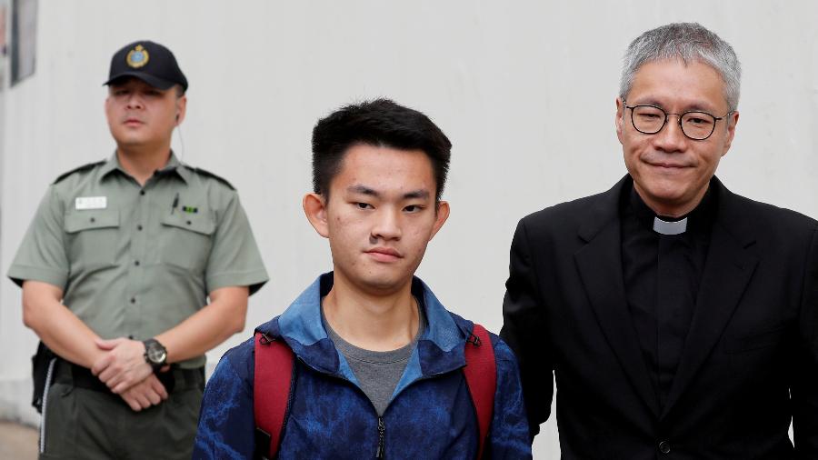 Chan Tong-kai, cidadão de Hong Kong acusado de matar a namorada em Taiwan no ano passado - Tyrone Siu/Reuters