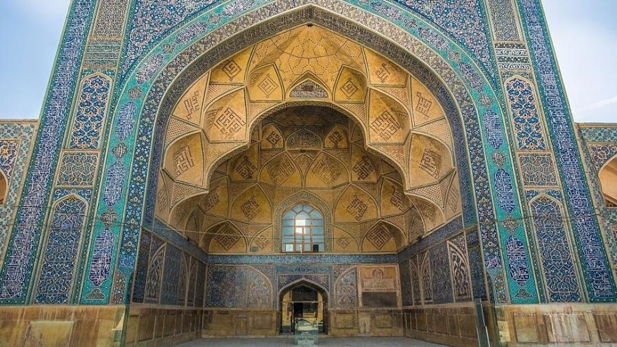 A Grande Mesquita de Isfahan foi listada como Patrimônio da Humanidade em 2012 - Getty Images