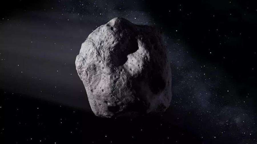 Ilustração do Apophis, o "asteroide do juízo final" - NASA/JPL-Caltech