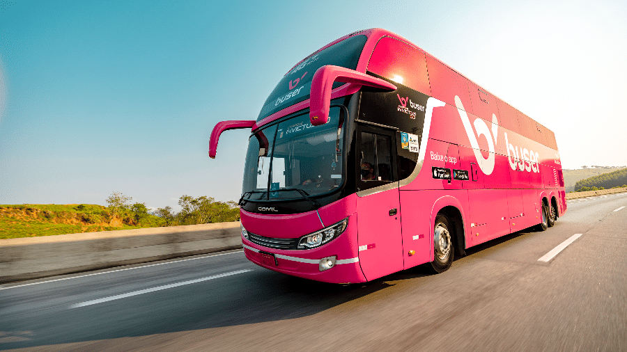 Expectativa é de que a novidade permita à Buser chegar a 200 mil passageiros transportados em 2022 - Divulgação/Buser