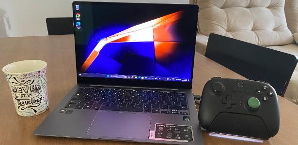 Galaxy Book4 Pro aguenta rotina de trabalho e jogos sem pesar na mochila