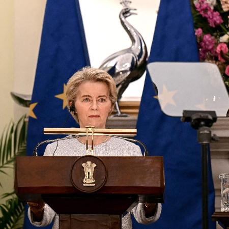 Ursula von der Leyen, presidente da Comissão Europeia Ursula von der Leyen, presidente da Comissão Europeia