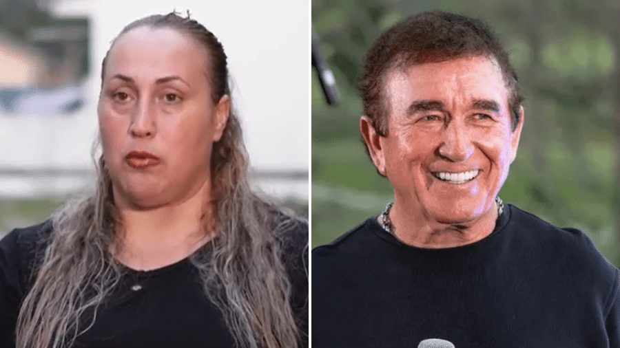 Joyce diz ser filha de Amado Batista - Reprodução/Record