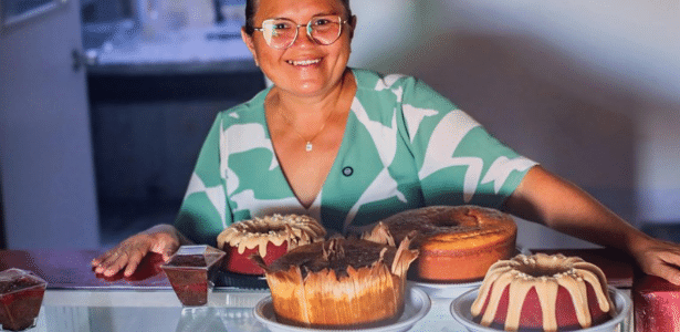 Hoje confeiteira profissional, ela viu seu 1º bolo cair na porta da festa