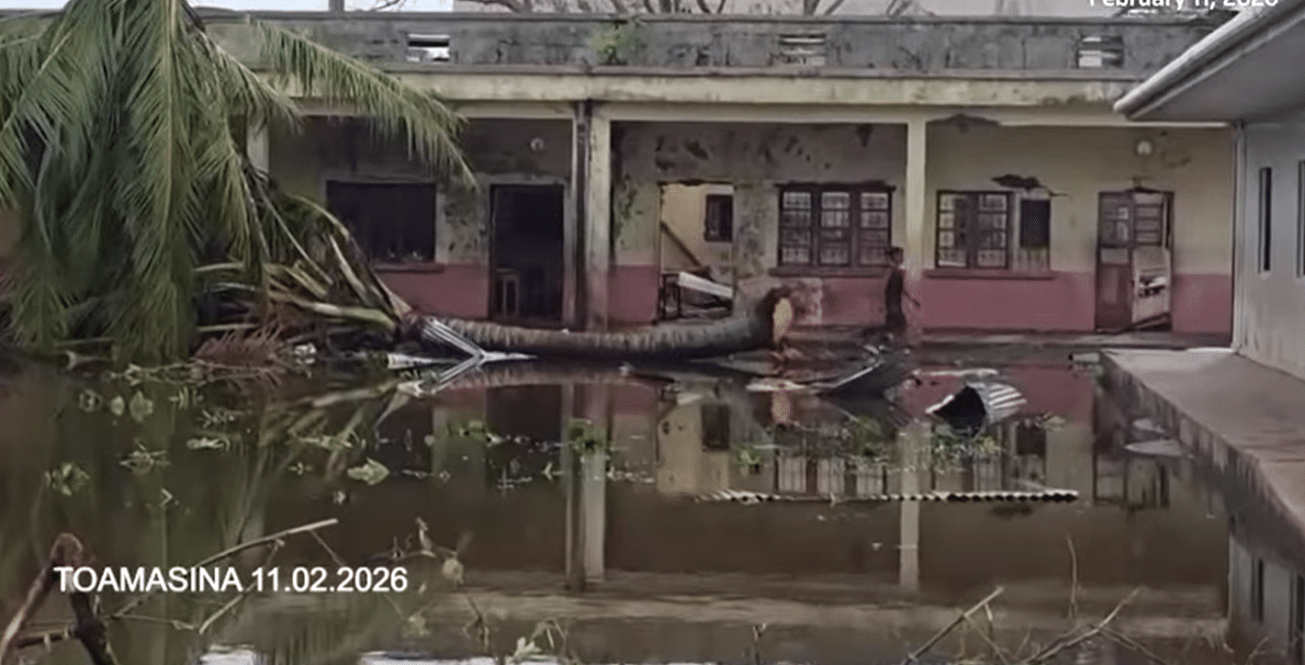 11.fev.26- Tempestade Gazani atinge Madagascar - undefined
