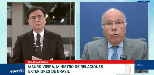 Vieira chama fala de Milei de agressiva e cita rebaixamento de relação