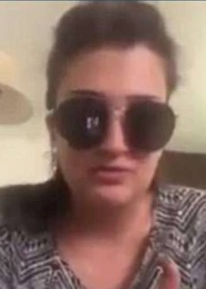 Mona el-Mazboh foi condenada a oito anos de prisão no Egito por criticar o país no Facebook - Facebook/Reprodução