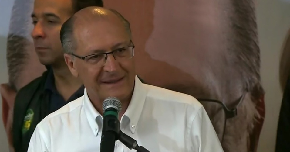 Geraldo Alckmin (PSDB) se pronuncia após não ir ao segundo turno da eleição presidencial