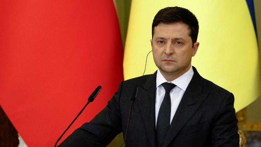 Volodymyr Zelensky, presidente da Ucrânia - REUTERS/Umit Bektas
