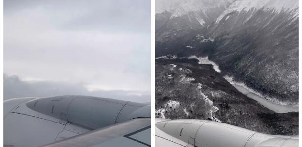 A video clip depicting the panic of passengers on a turbulent flight over the Andes Mountains A video clip depicting the panic of passengers on a turbulent flight over the Andes Mountains