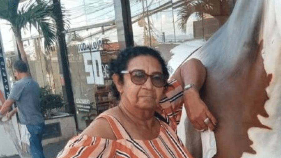 Creuza Maria da Silva, 73, foi atingida por muro que caiu durante rajadas de vento; prefeitura de Macaé lamentou morte - Reprodução/Facebook