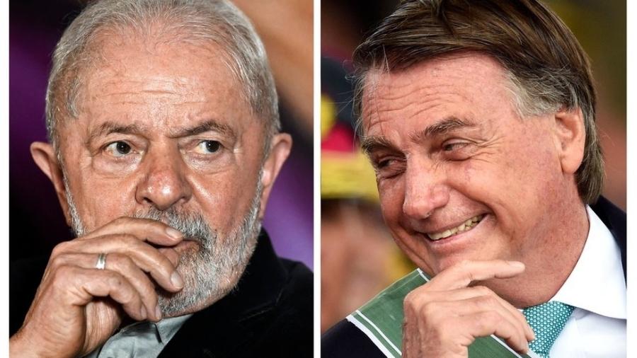 Bolsonaro e Lula se enfrentam no segundo turna na disputa pela Presidência  - GETTY IMAGES