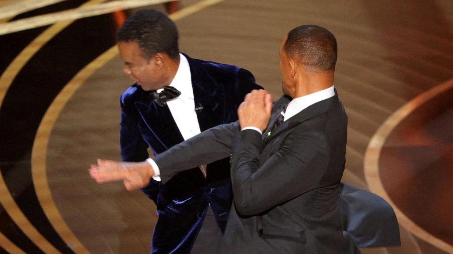 Will Smith atingiu Chris Rock durante o 94º Oscar