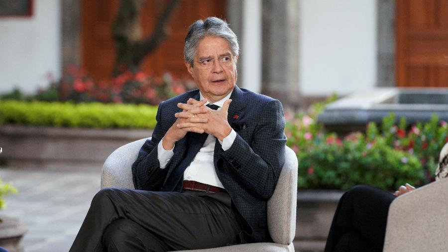 Guillermo Lasso, presidente do Equador - REUTERS/Santiago Arcos