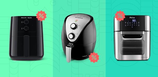 Air fryer com desconto: veja modelos a partir de R$ 252 na pré-Black Friday