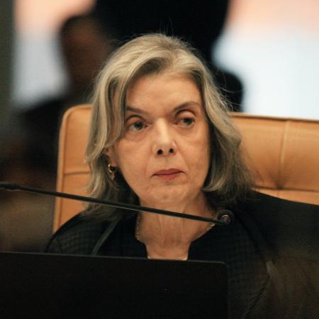 4.mai.2022 - A ministra Cármen Lúcia durante sessão plenária do STF - Nelson Jr./SCO/STF