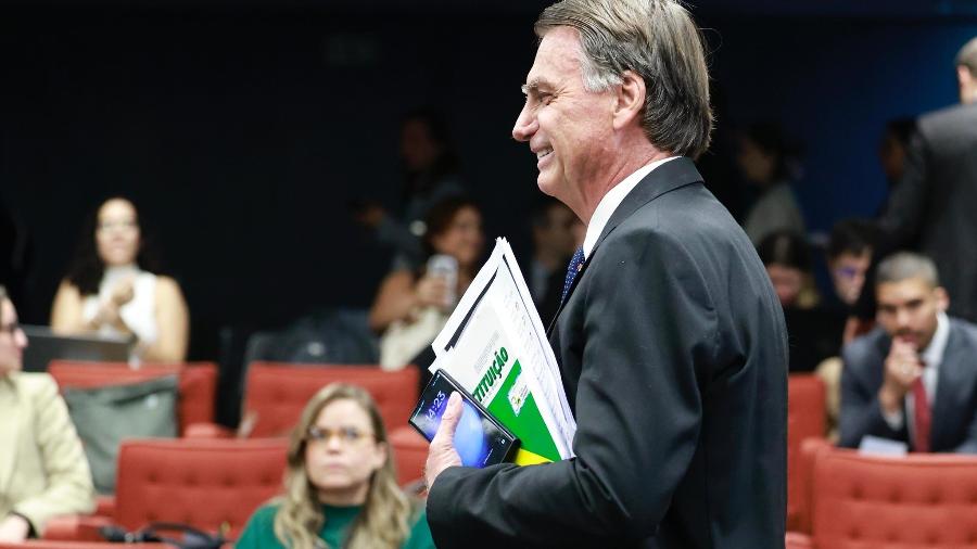 Bolsonaro foi interrogado por Moraes, Fux e Gonet - Fellipe Sampaio/STF
