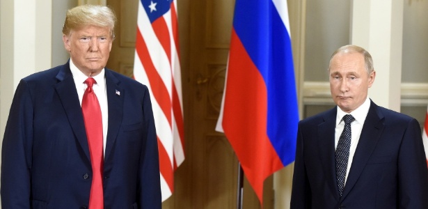 Presidente americano se encontrou com o presidente da Rússia em julho deste ano - Xinhua/Lehtikuva/Heikki Saukkomaa