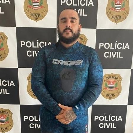 Joaquin Francisco Gimenez, 34, chamado por agentes de "Aquaman" do PCC - Divulgação/Polícia Civil