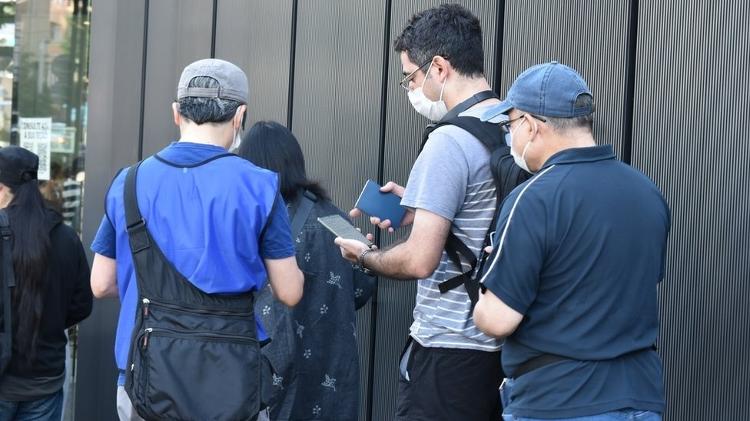 Brazilian voters line up to vote in Japan - FÁTIMA KAMATA/BBC - FÁTIMA KAMATA/BBC